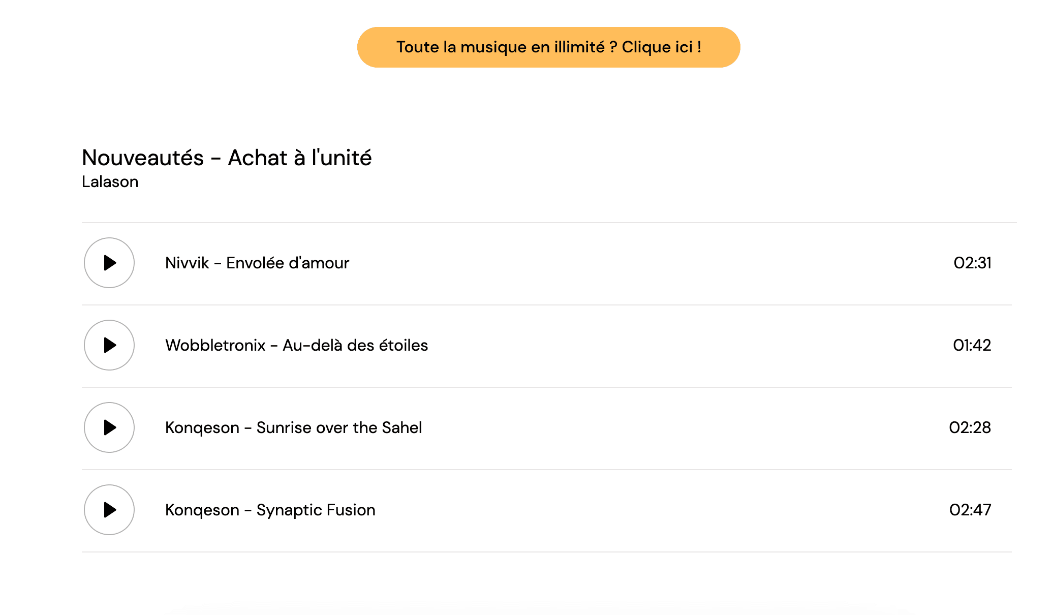 Find Music On Lalason